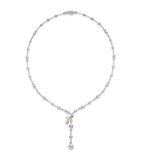 Boodles Raindance necklace platinum rose gold diamonds - British product