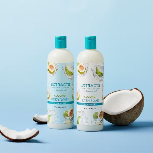 Superdrug Extracts coconut body wash 500ml (British brand)