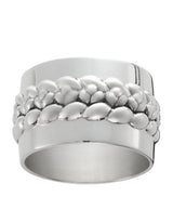 Harrods Christofle Silver-Plated Babylone Napkin Ring- Buy online at McGrocer