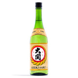 Ozeki Premium Junmai sake 14.5% ABV (British brand)