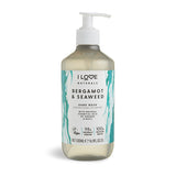 I Love Naturals Bergamot and Seaweed Hand Wash 500ml, UK version