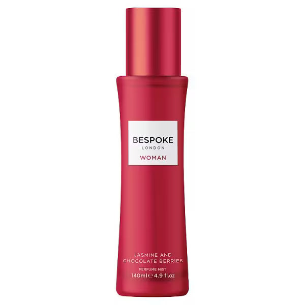 Bespoke Woman Jasmine Chocolate Berries Perfume Mist 140ml - British product