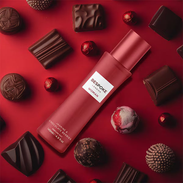 Bespoke Woman Jasmine Chocolate Berries Perfume Mist 140ml - British product