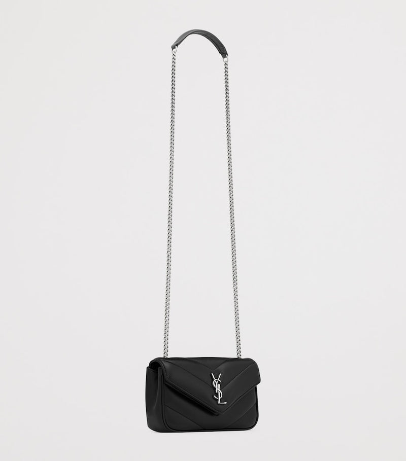Saint Laurent Mini Matelassé Loulou shoulder bag - British product