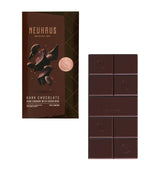 Harrods Neuhaus Origin Ecuador Cocoa Nibs Dark Chocolate Bar 100g- Buy online at McGrocer