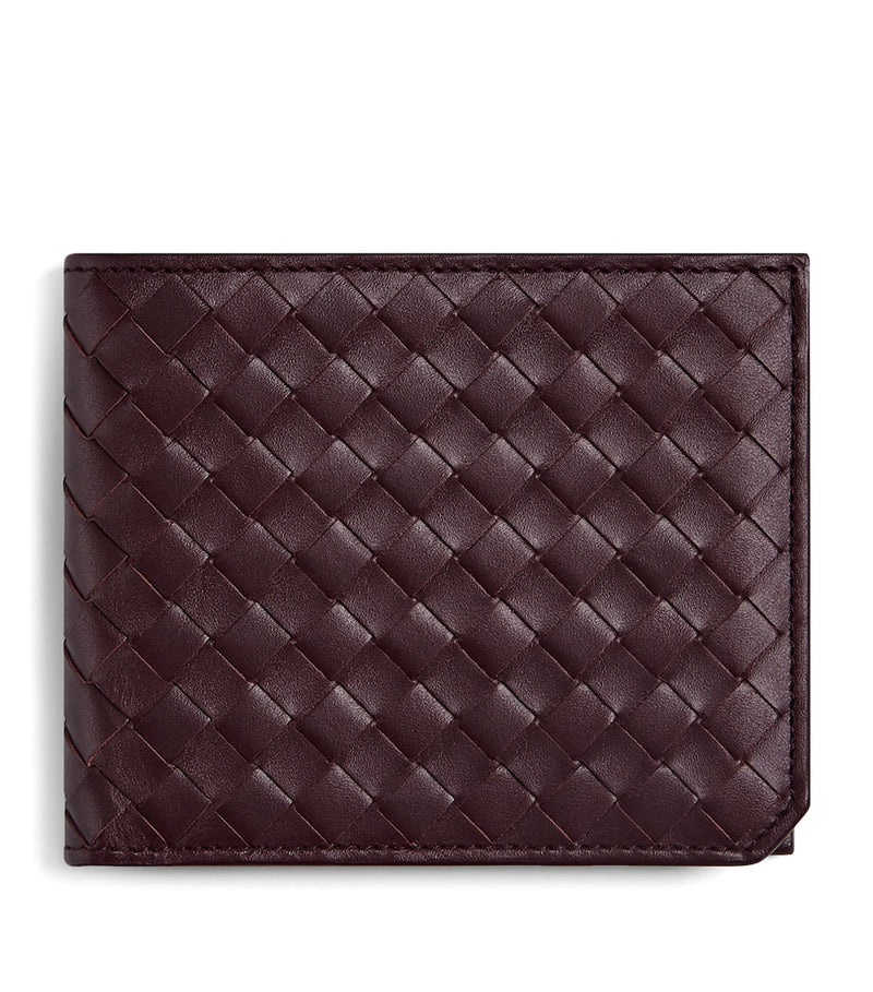 Bottega Veneta Intrecciato Piccolo leather bifold wallet, imported from the UK