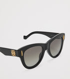 LOEWE Vintage Screen sunglasses with gold-tone accents, UK version
