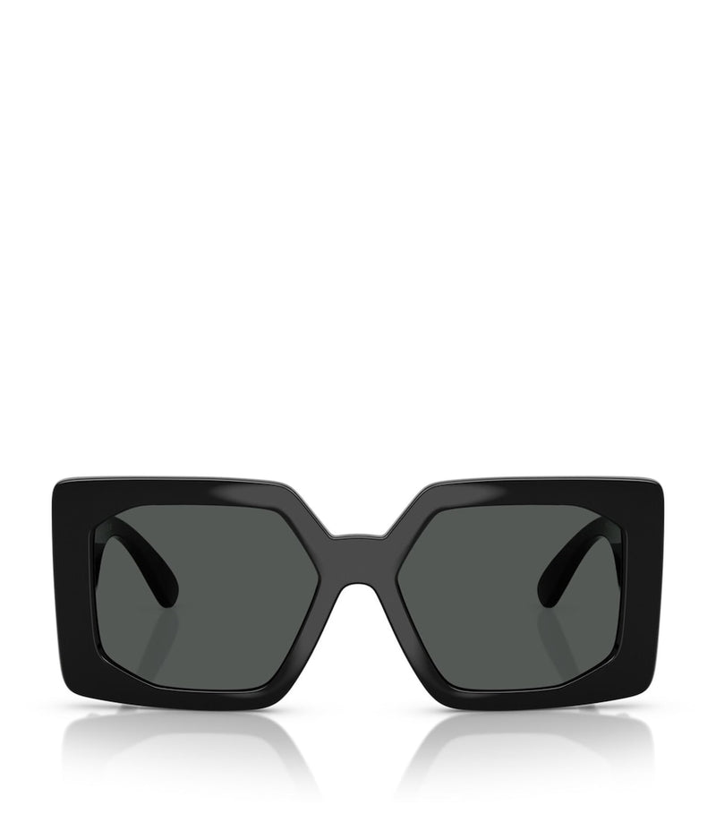Timeless Gold-Tone Sunglasses with Recycled Acetate Frame