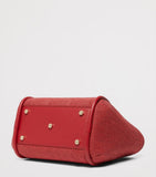 Max Mara Marine top-handle bag in raffia blend (British brand)