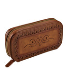 WOLF brogue zipped watch case, UK version