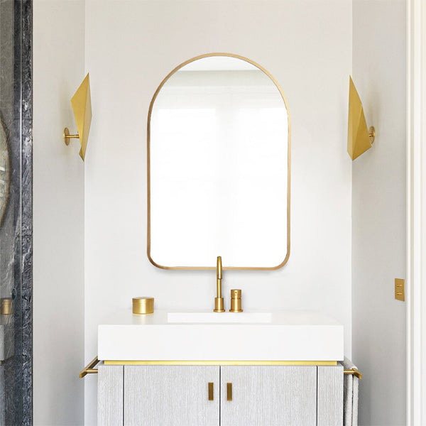 Livingandhome arched wall mirror 40cm x 60cm (British brand)