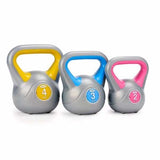 Superdrug York Vinyl Kettlebell Set 2kg, 3kg and 4kg- Buy online at McGrocer