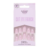 Elegant Touch Cat Eye French Nails Mystic Gel Finish Kit