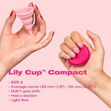 Intimina Lily Cup Compact A menstrual cup - British product