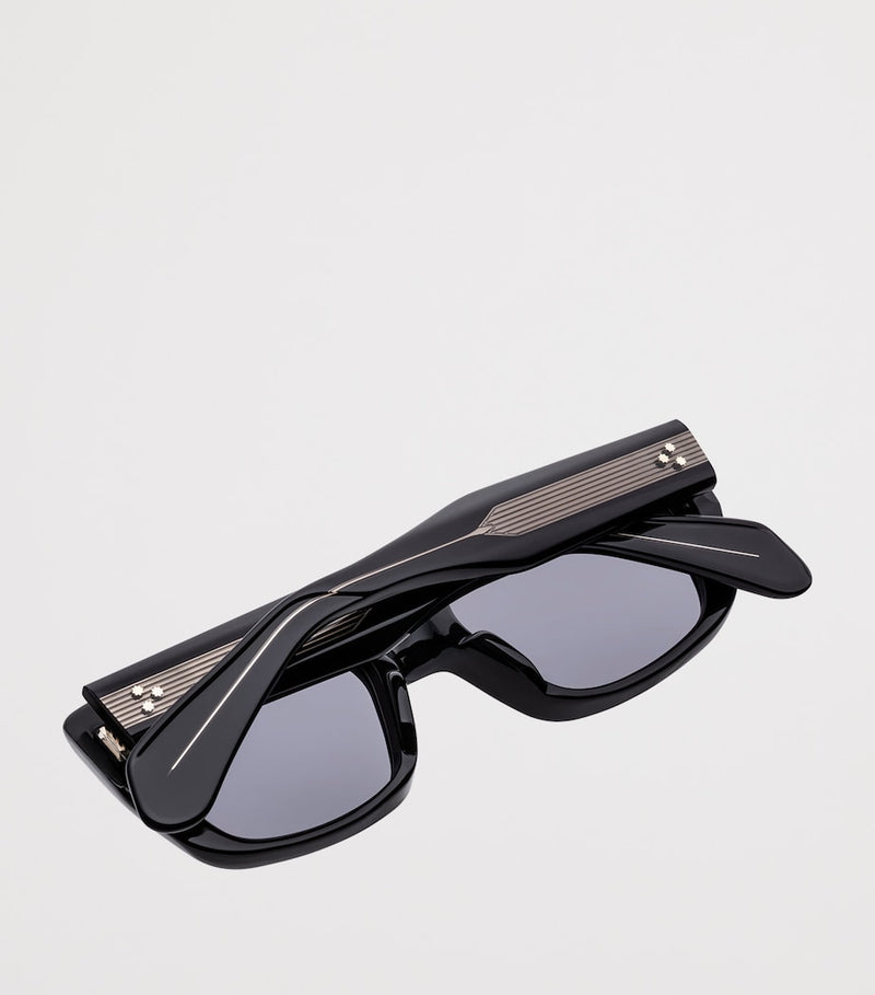 Jacques Marie Mage Corniche rectangle sunglasses, UK version