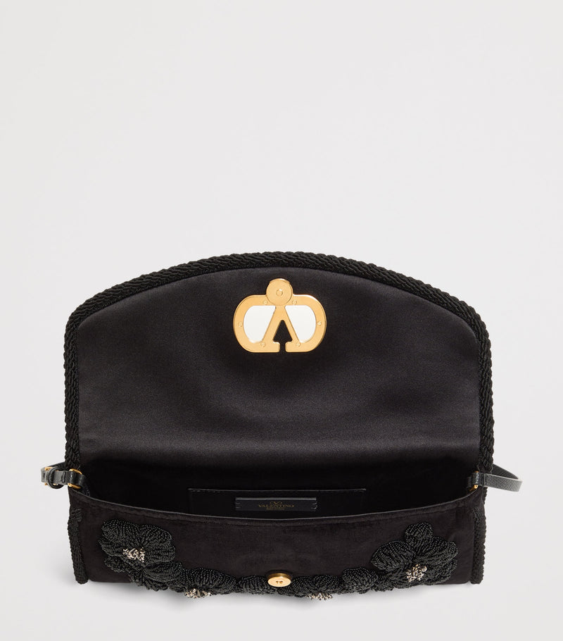 Valentino Garavani DeVain shoulder bag small embellished, UK version