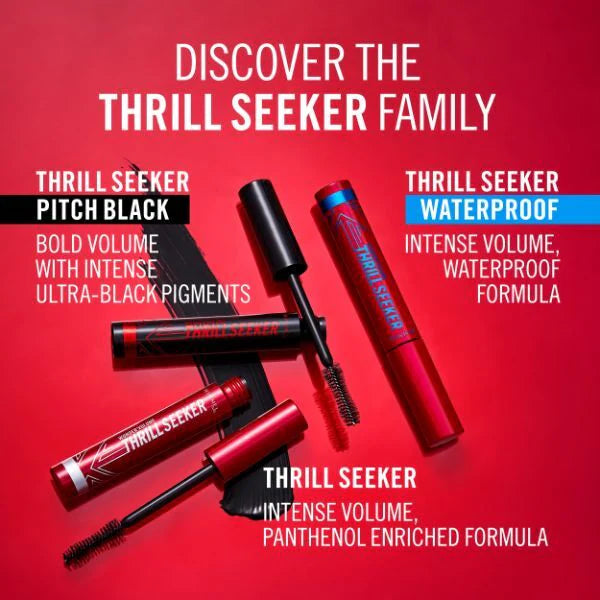 Rimmel London Thrill Seeker mascara pitch black (British brand)