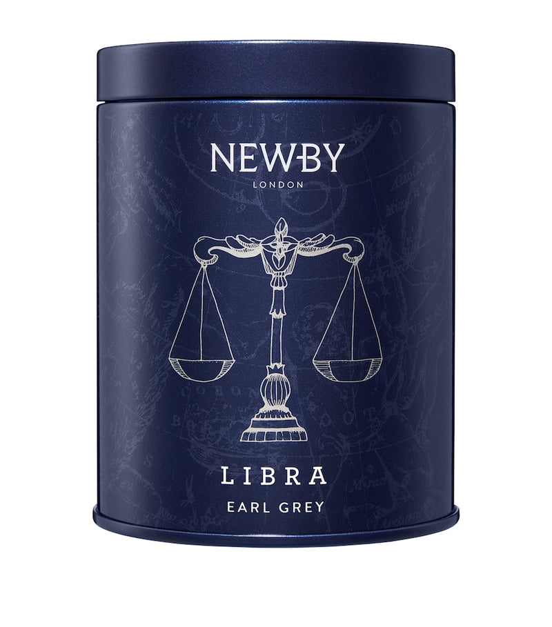 NEWBY Libra Zodiac Earl Grey loose black tea 30g, imported from the UK