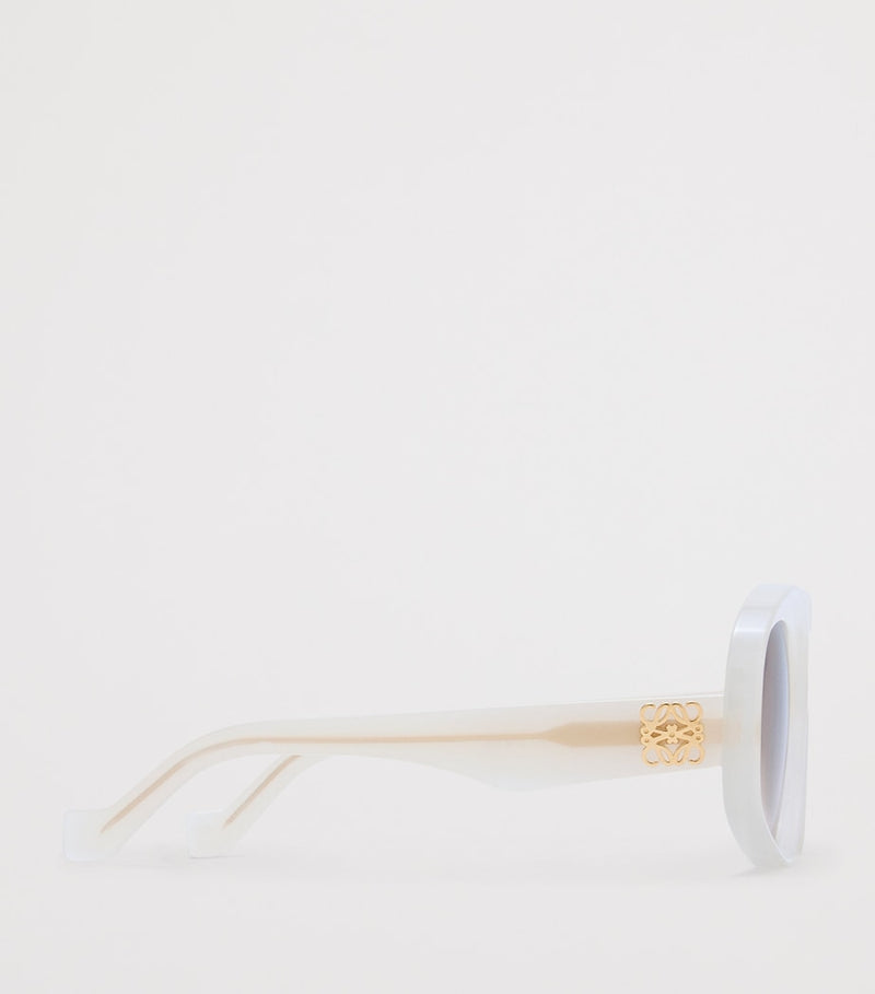 LOEWE acetate pentagon bevelled sunglasses, UK version
