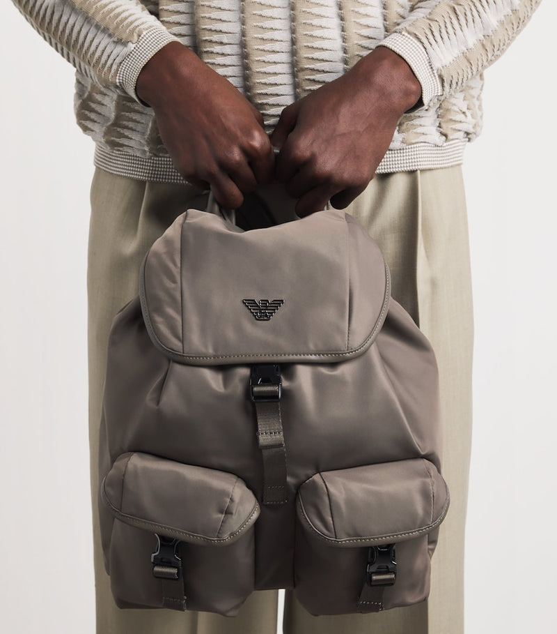 Emporio Armani logo backpack 35cm x 30cm, UK version