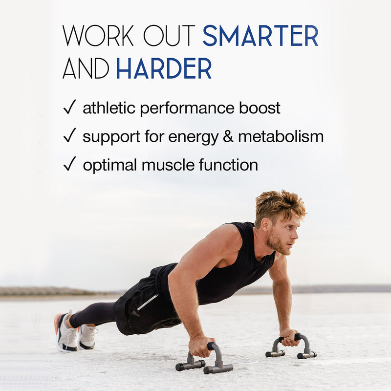 SuperSelf L-Carnitine with vitamins D and B complex 120 capsules (British brand)