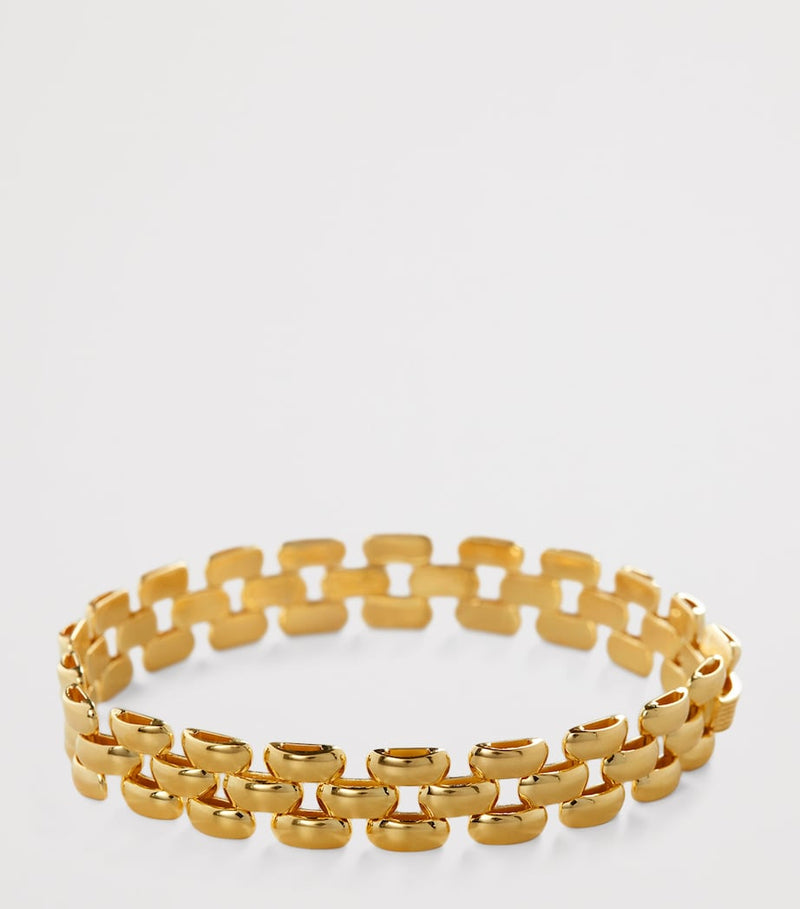 Monica Vinader gold vermeil Heirloom bracelet 18cm, UK version