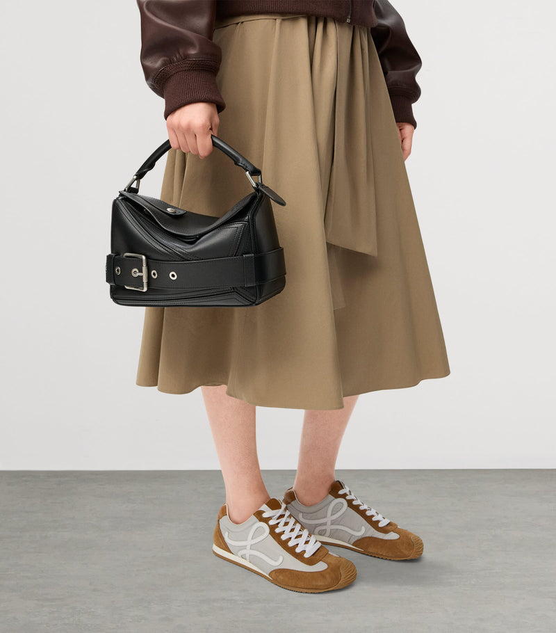 LOEWE small Puzzle leather Biker top-handle bag, UK version