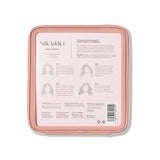 Silk Addict heatless curlers set pale pink - British product