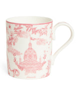 Harrods Bone China Toile Design Mug with 300ml Capacity- Buy online at McGrocer