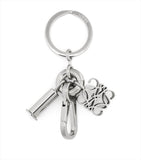 LOEWE Anagram keyring 8cm x 4cm - British product