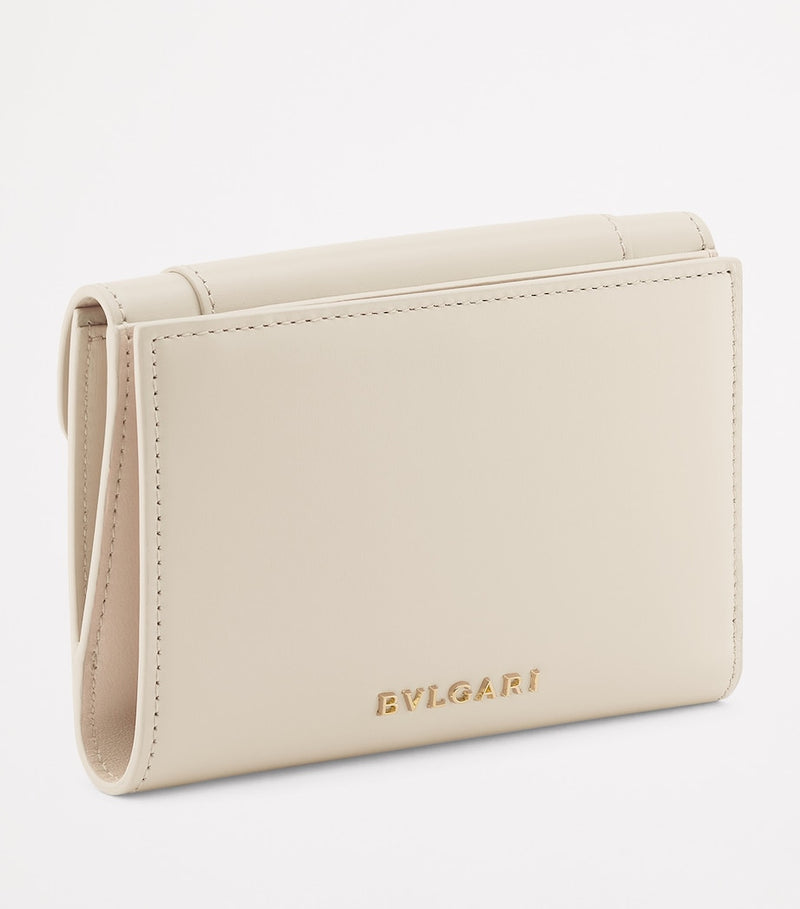 Bvlgari Serpenti Forever compact wallet calf leather, UK version