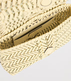 Anya Hindmarch woven leather Neeson cross-body bag, imported from the UK