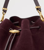 Jimmy Choo medium Cinch suede shoulder bag, imported from the UK