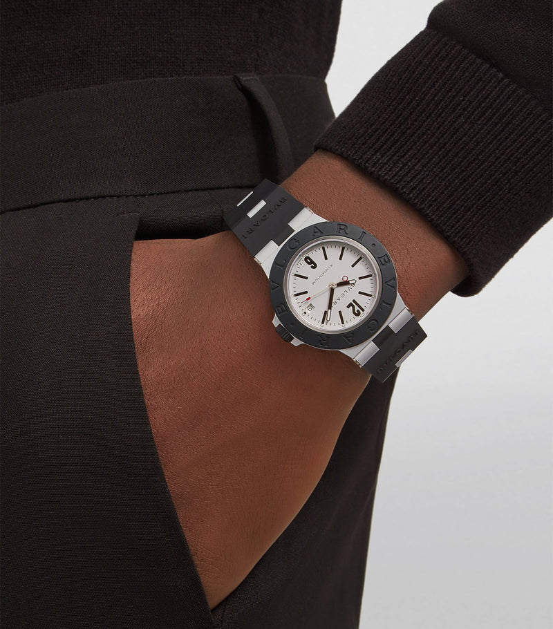 Bvlgari Aluminium titanium watch 40mm (British brand)