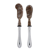 Harrods Greggio Caviar Serving Spoon and Spreader Set- Buy online at McGrocer