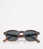 Oliver Peoples Eyles square sunglasses mirrored lenses, imported from the UK