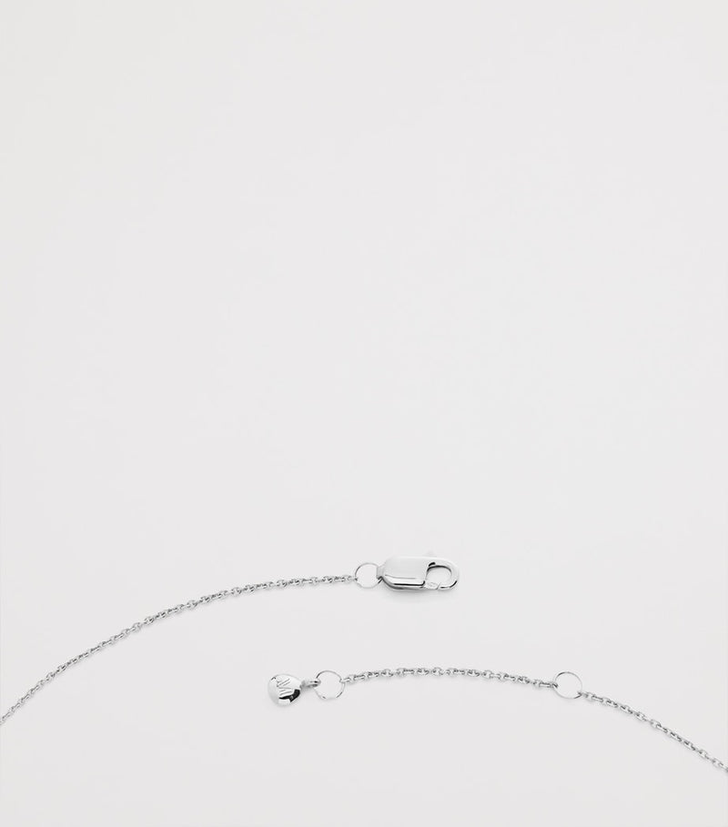 Monica Vinader sterling silver Virgo zodiac necklace, UK version