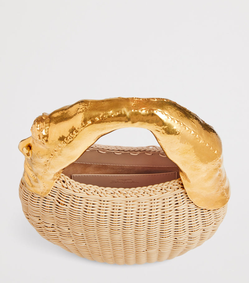 Schiaparelli Anatomy basket bag calfskin, UK version