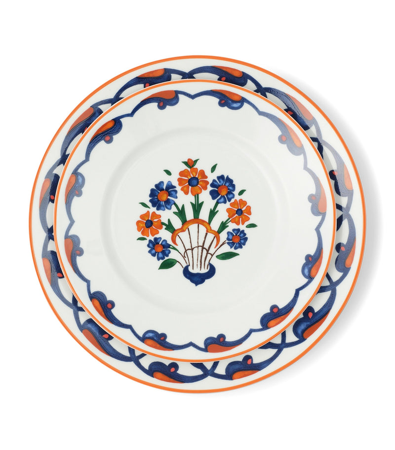 Ginori 1735 Anatolia porcelain dessert plate 21cm, UK version