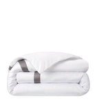 Yves Delorme Linea Platine Super King duvet cover (260cm x 220cm) (British brand)