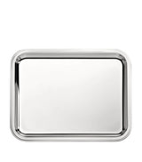 Harrods Christofle Albi Silver-Plated Serving Tray (36cm x 28cm)- Buy online at McGrocer