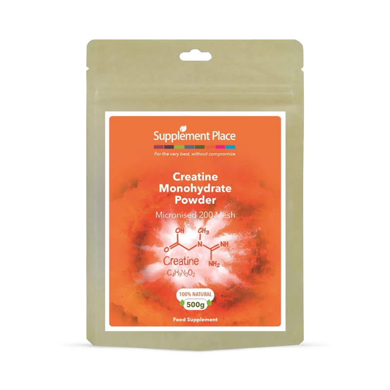 Supplement Place micronised creatine monohydrate powder 500g (British brand)