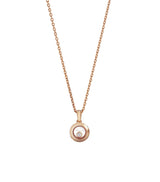 Harrods Chopard Happy Diamonds Icons Rose Gold Diamond Pendant- Buy online at McGrocer