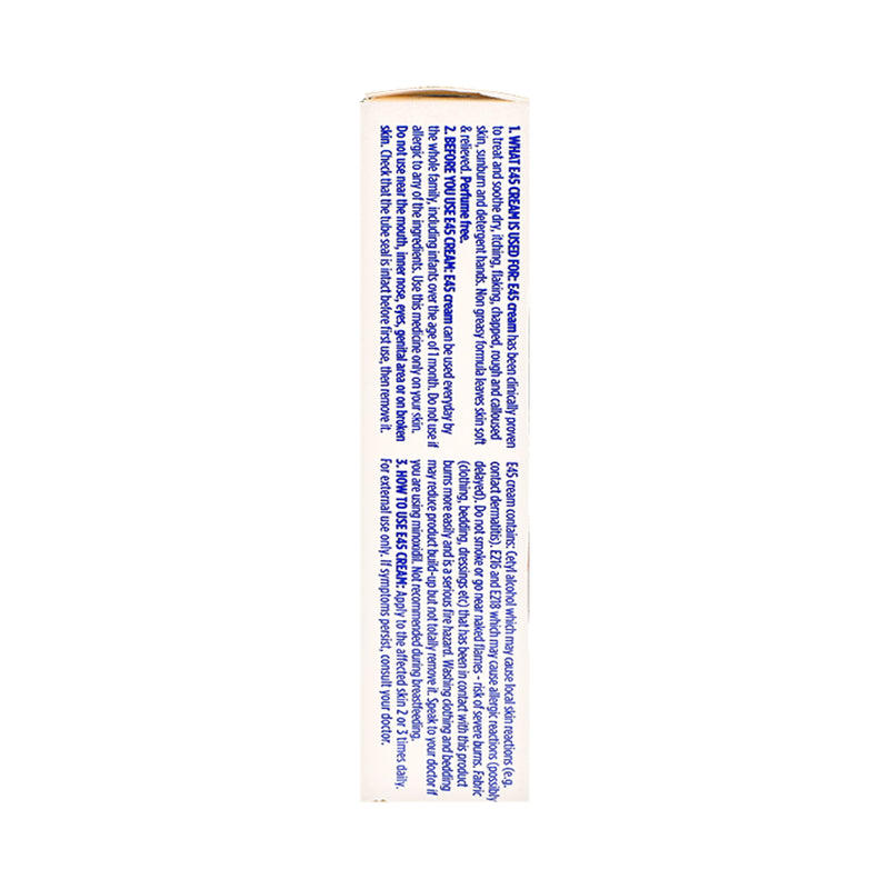 E45 Dermatological Moisturising Cream 350g, UK version