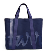 Harrods Harrods Large Cotton Logo Tote Bag- Buy online at McGrocer