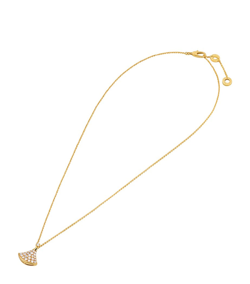 Bvlgari Divas Dream necklace 18kt gold diamonds (British brand)