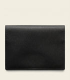 Prada Saffiano leather passport holder with card slots, UK version