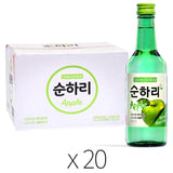 Chum Churum apple soju 12% ABV case of 20 - British product