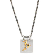 Harrods Tom Wood Sterling Silver and Tourmaline Mined Necklace Jewellery- Buy online at McGrocer