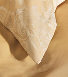 Celso De Lemos Pompadour cotton-silk square pillowcase 65x65cm - British product